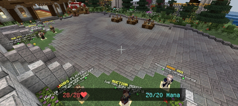 Image of a Minecraft lobby
